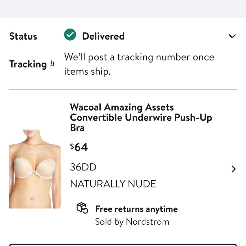 Wacoal Elegant Black Strapless Bra - Picture 5 of 5